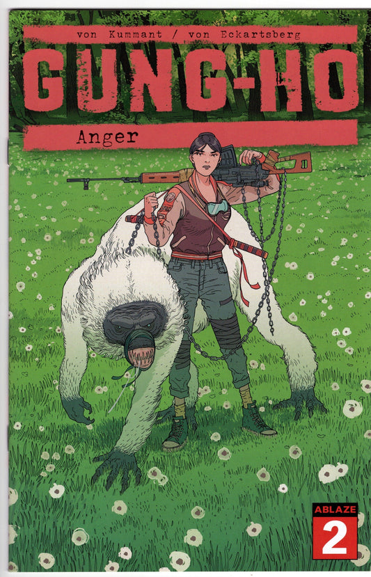 ABLAZE Comics VF/NM GUNG HO ANGER #2 CVR C JARED MURALT (MR)