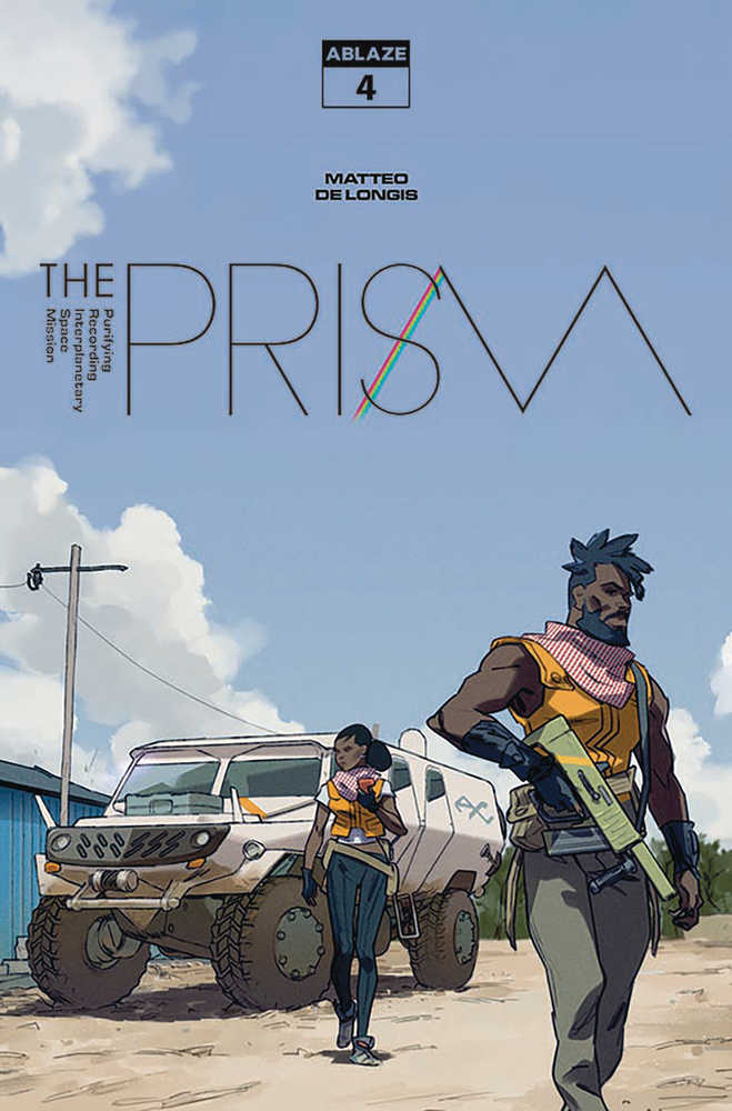 ABLAZE PUBLISHING COMIC BOOK The Prism #4 Cover A  Matteo De Longis (Mature)