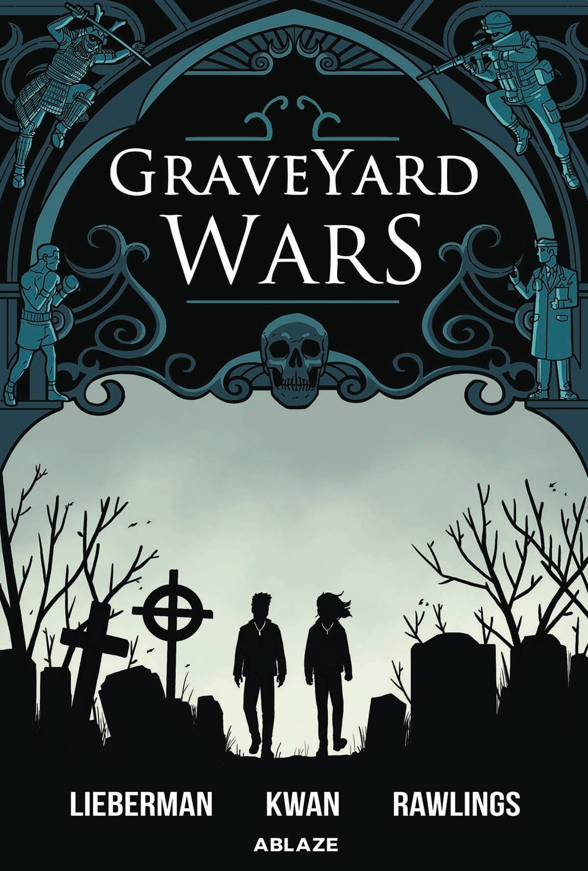 ABLAZE TRADE GRAVEYARD WARS SC GN VOL 01