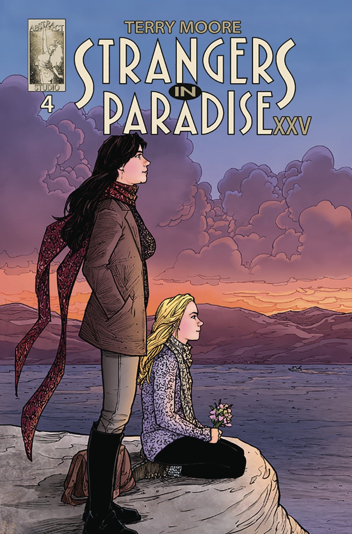 ABSTRACT STUDIOS Comics VF+ STRANGERS IN PARADISE XXV #4