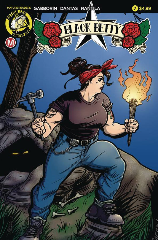 ACTION LAB - DANGER ZONE ACTION LAB - DANGER ZONE BLACK BETTY #7 CVR A DANTAS (MR)