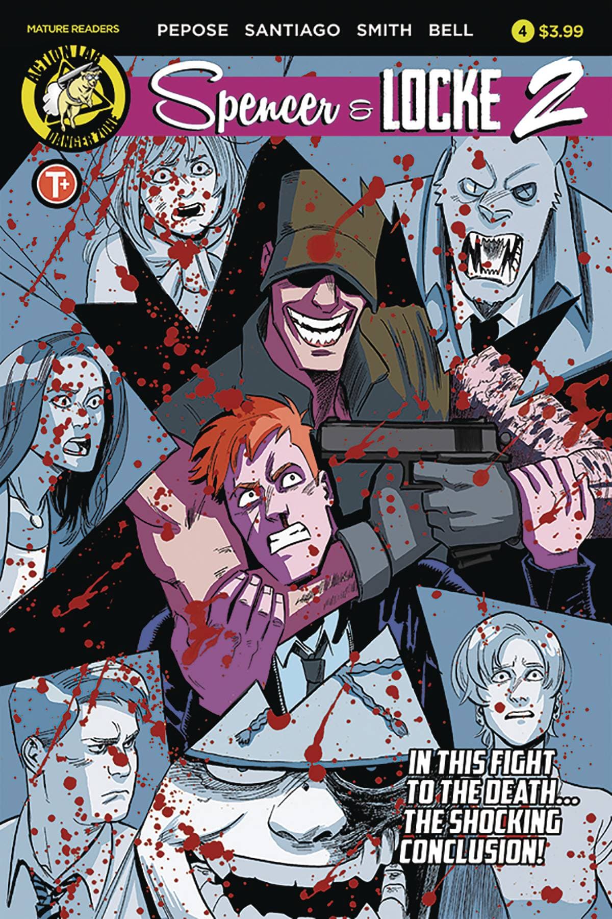 ACTION LAB - DANGER ZONE ACTION LAB - DANGER ZONE SPENCER AND LOCKE 2 #4 (OF 4) CVR A SANTIAGO