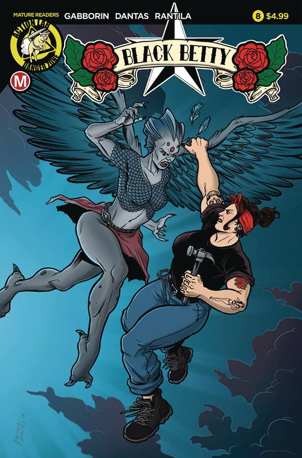 ACTION LAB - DANGER ZONE Comics BLACK BETTY #8 CVR A DANTAS (MR)