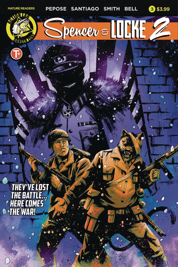 ACTION LAB - DANGER ZONE Comics VF+ SPENCER AND LOCKE 2 #3 CVR B HOUSE