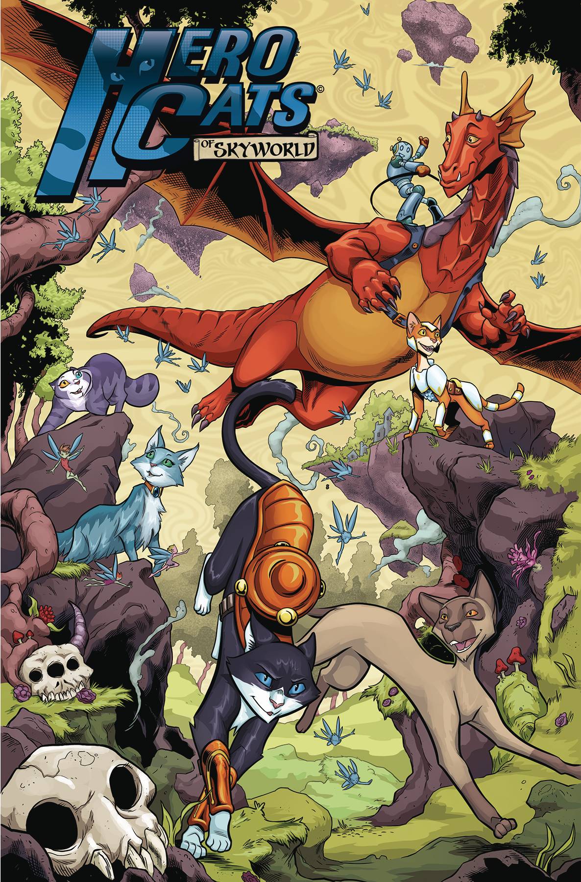 ACTION LAB ENTERTAINMENT TRADE HERO CATS TP VOL 06 NEW REALM