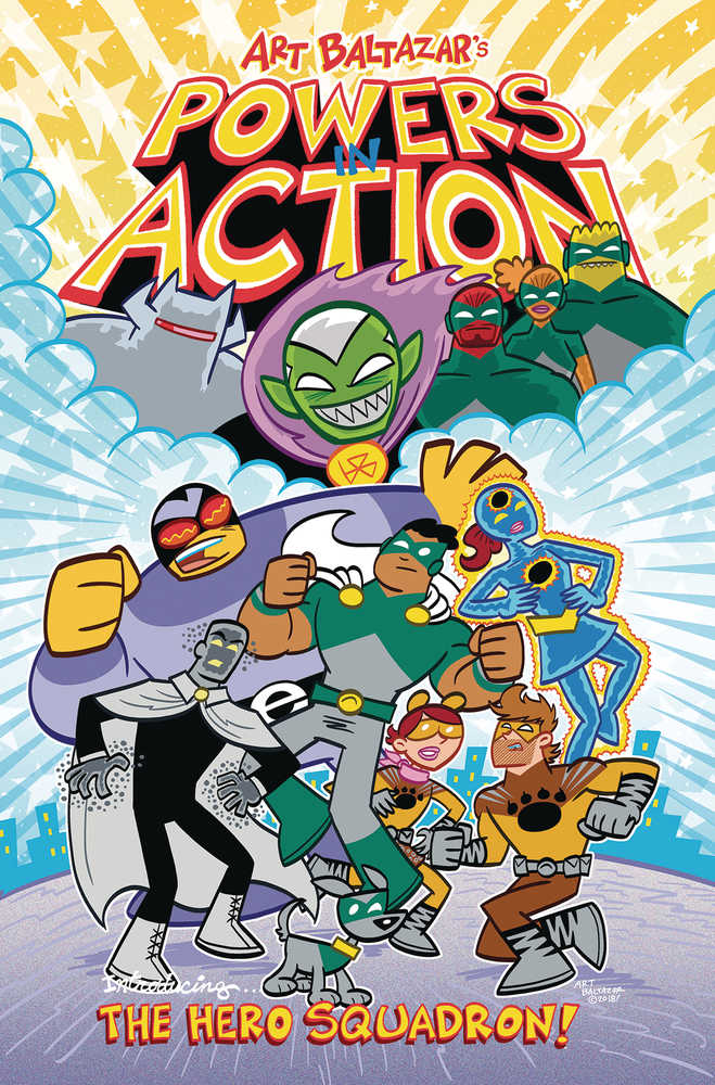 ACTION LAB ENTERTAINMENT TRADE Powers In Action TPB Volume 01