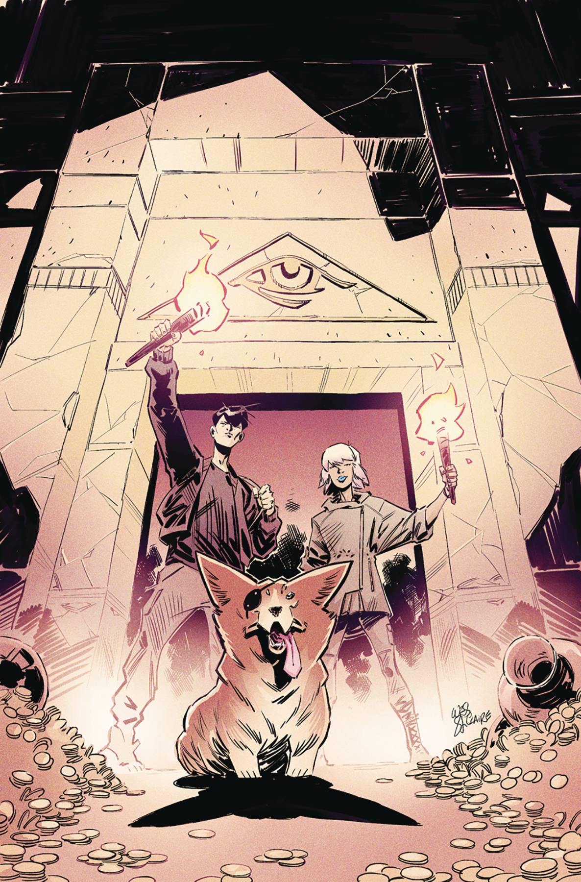AFTERSHOCK COMICS BEYONDERS #1 CVR A ST CLAIRE