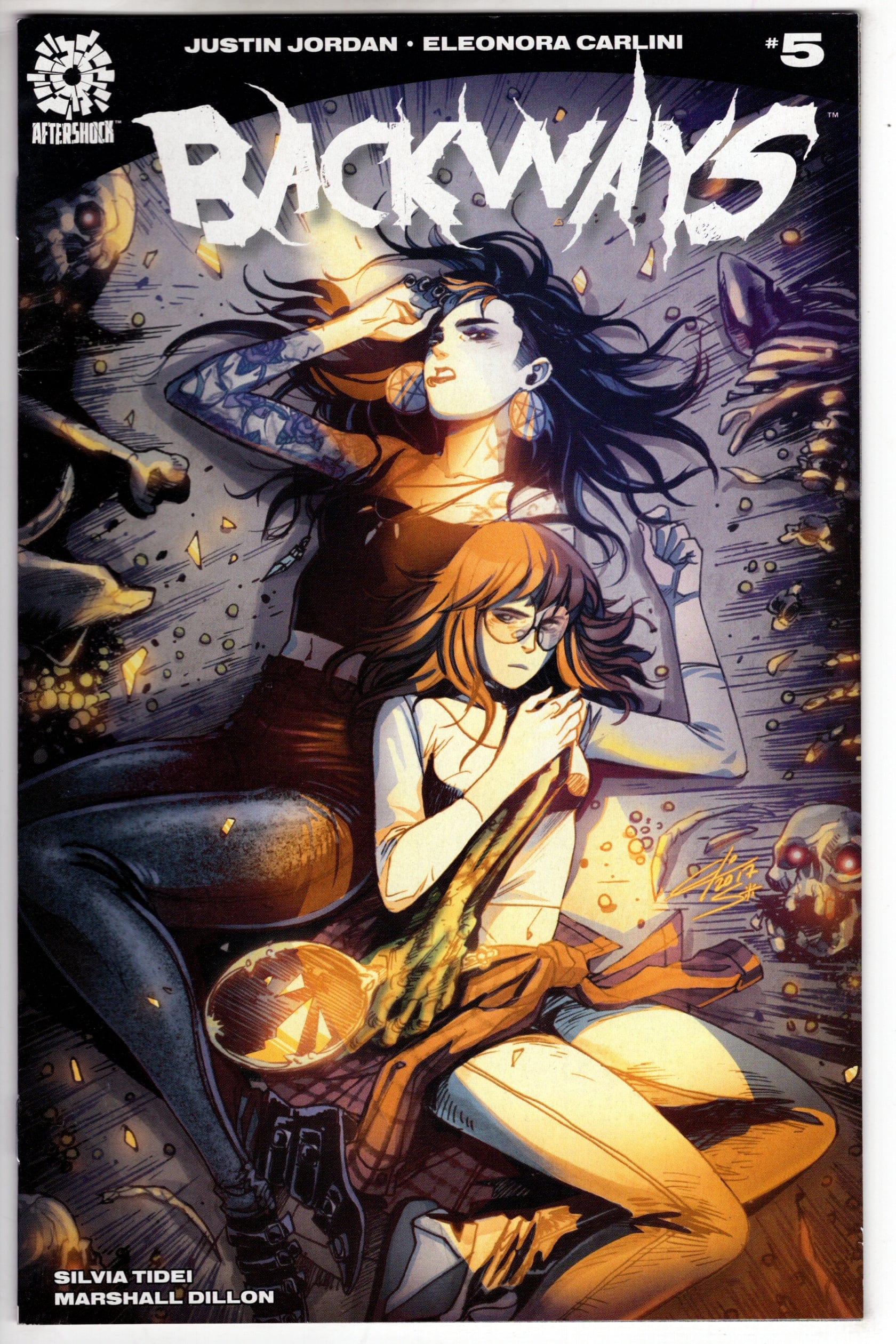 AFTERSHOCK COMICS COMIC BOOK BACKWAYS #5