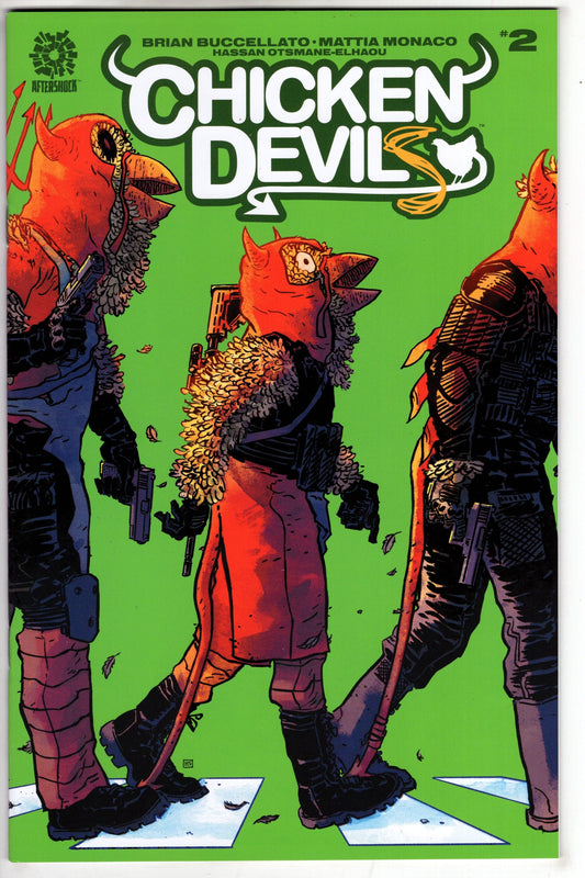 AFTERSHOCK COMICS COMIC BOOK Chicken Devils #2 Cover A Sherman