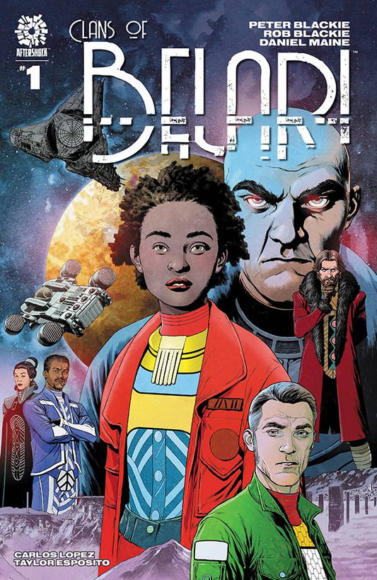 AFTERSHOCK COMICS comic book CLANS OF BELARI #1 CVR A ANDY CLARKE