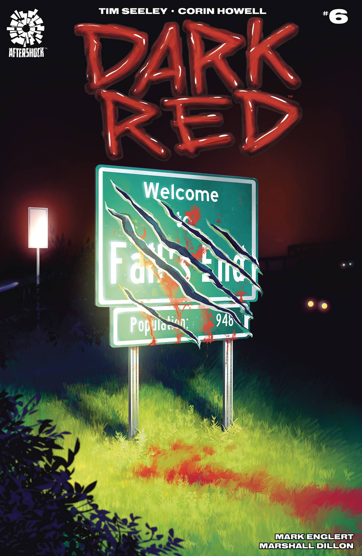 AFTERSHOCK COMICS COMIC BOOK DARK RED #6 CVR A HETRICK