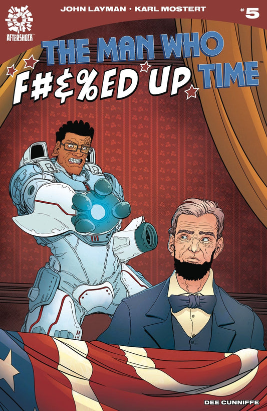 AFTERSHOCK COMICS COMIC BOOK MAN WHO EFFED UP TIME #5 VF+