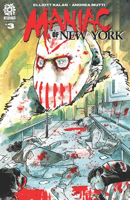 AFTERSHOCK COMICS COMIC BOOK MANIAC OF NEW YORK #3