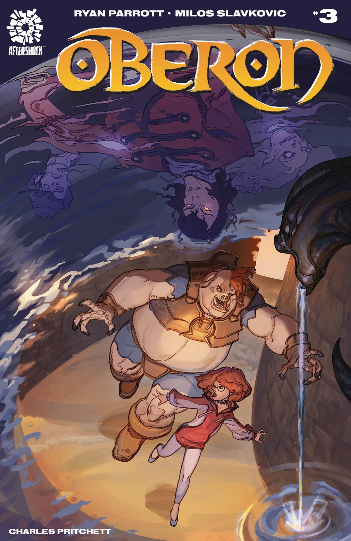 AFTERSHOCK COMICS COMIC BOOK OBERON #3