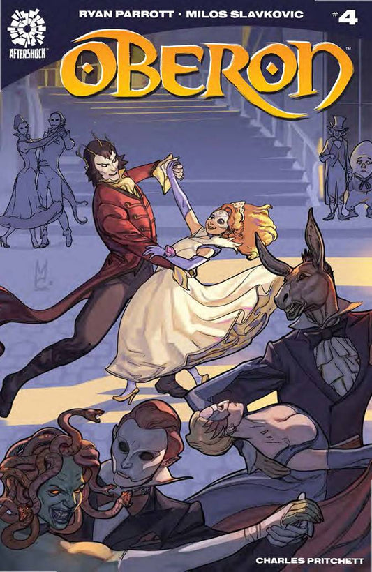 AFTERSHOCK COMICS COMIC BOOK OBERON #4