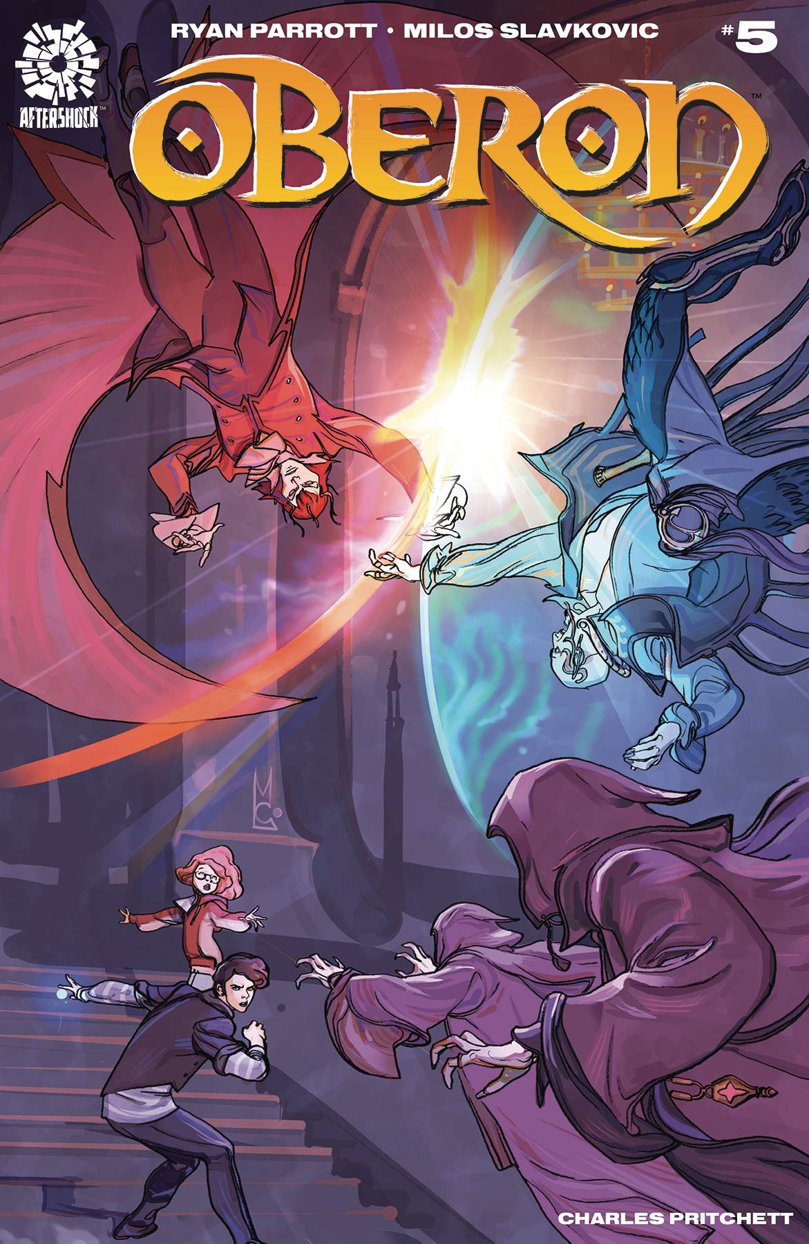 AFTERSHOCK COMICS COMIC BOOK OBERON #5