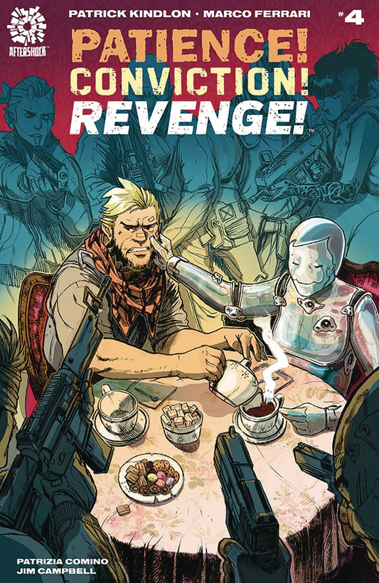 AFTERSHOCK COMICS COMIC BOOK PATIENCE CONVICTION REVENGE #4