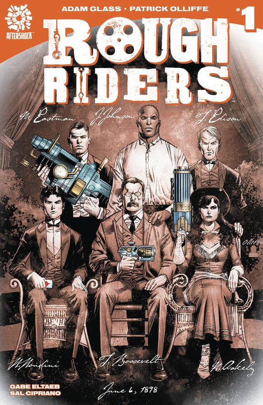 AFTERSHOCK COMICS COMIC BOOK ROUGH RIDERS #1 2ND PTG