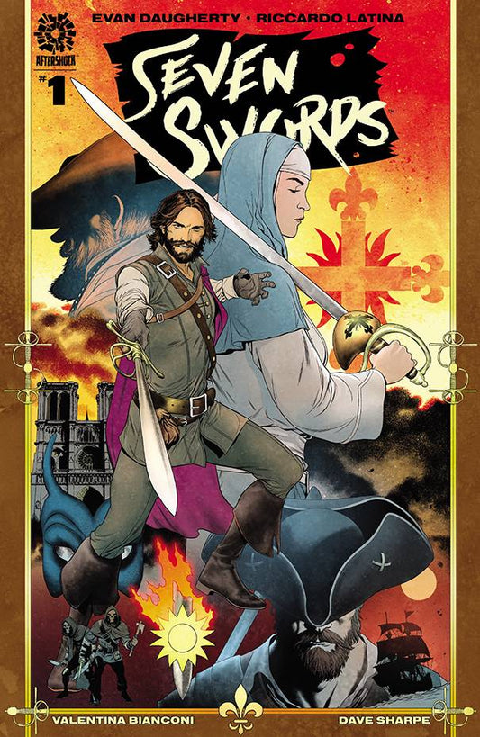 AFTERSHOCK COMICS COMIC BOOK SEVEN SWORDS #1 CVR A CLARKE