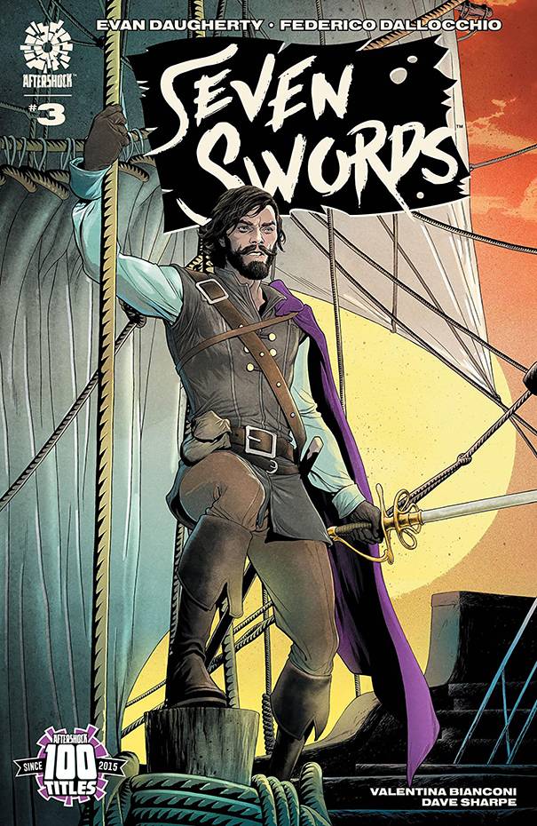 AFTERSHOCK COMICS COMIC BOOK SEVEN SWORDS #3