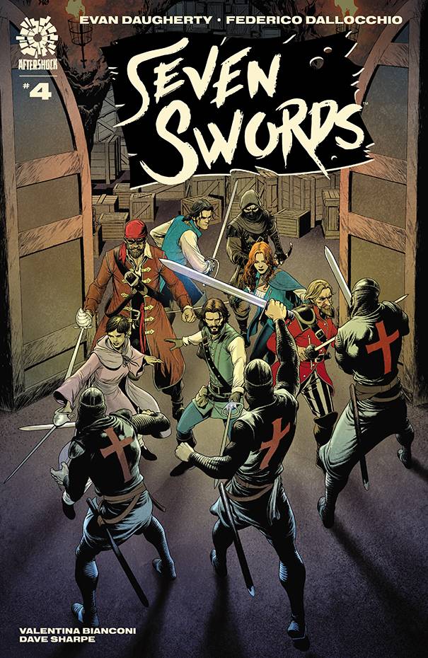 AFTERSHOCK COMICS COMIC BOOK SEVEN SWORDS #4