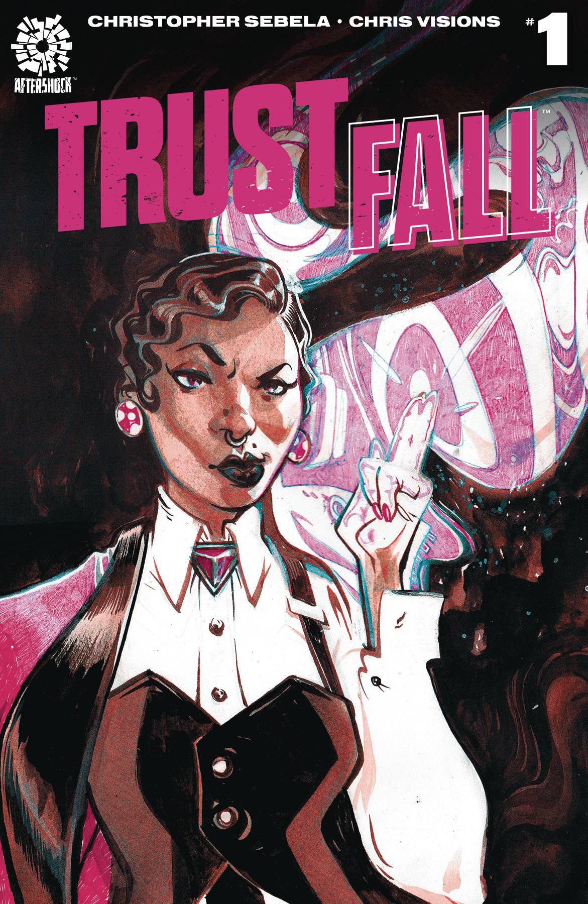AFTERSHOCK COMICS COMIC BOOK TRUST FALL #1 CVR A VISIONS