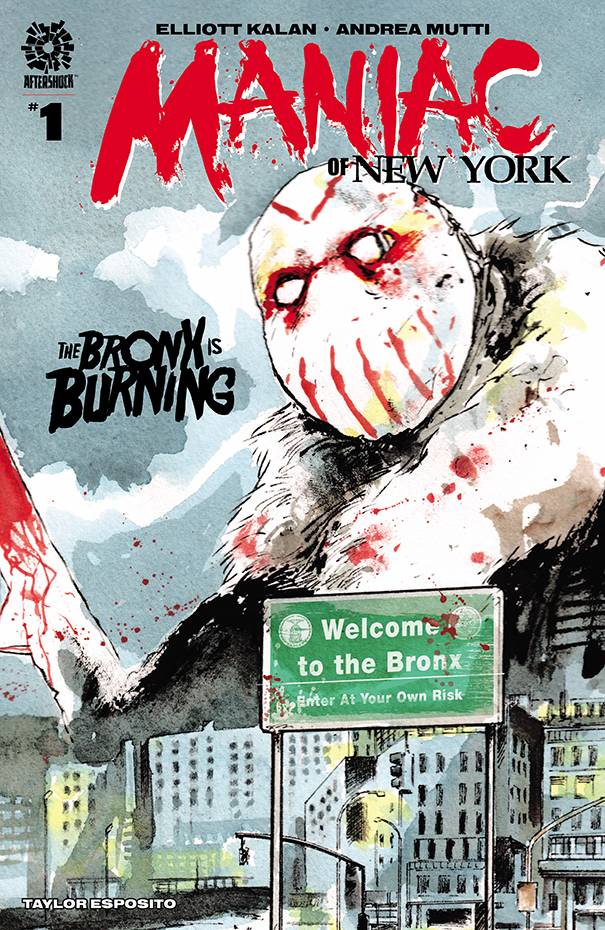 AFTERSHOCK COMICS COMIC BOOK VF/NM MANIAC OF NEW YORK BRONX BURNING #1 CVR A MUTTI