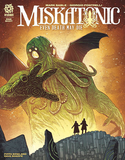 AFTERSHOCK COMICS COMIC BOOK VF/NM MISKATONIC EVEN DEATH MAY DIE CVR A HAUN