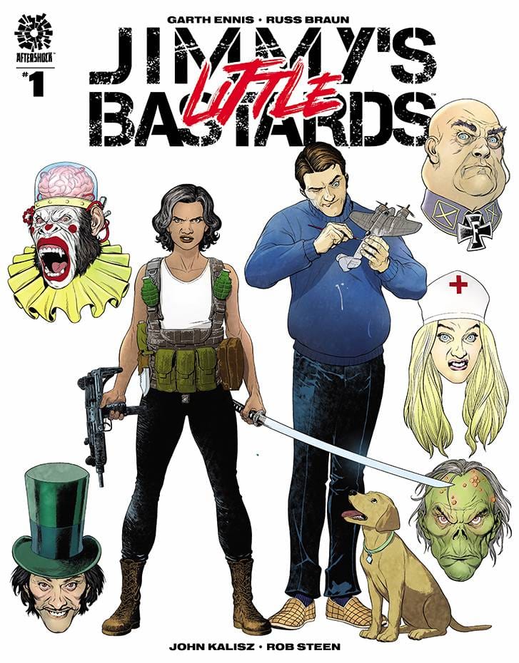 AFTERSHOCK COMICS COMIC BOOKS JIMMYS LITTLE BASTARDS #1 CVR A CLARKE