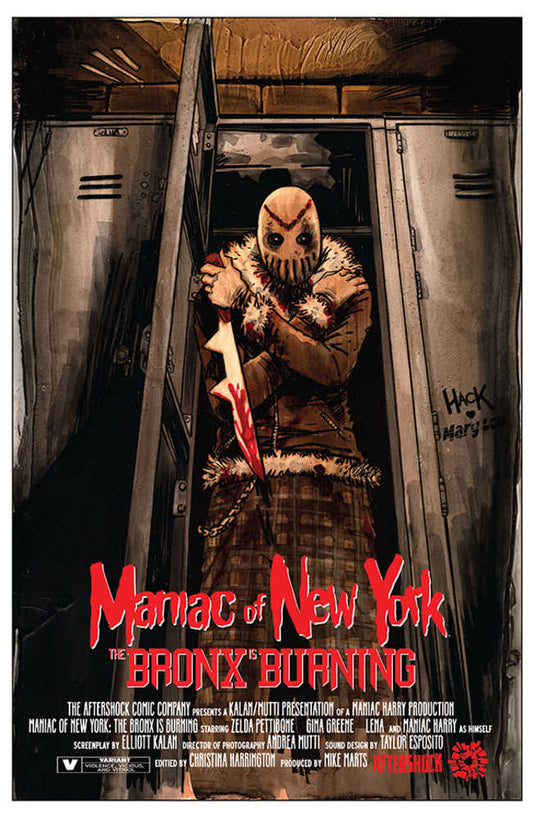 AFTERSHOCK COMICS COMIC BOOKS VF/NM Maniac Of New York Bronx Burning #3 Cover B Robert Hack