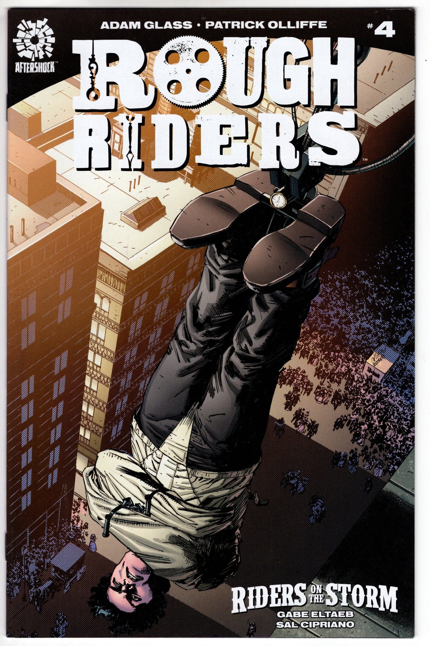AFTERSHOCK COMICS ROUGH RIDERS RIDERS ON THE STORM #4