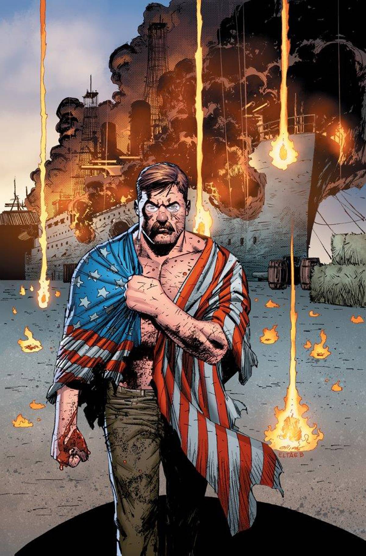 AFTERSHOCK COMICS ROUGH RIDERS RIDERS ON THE STORM #6