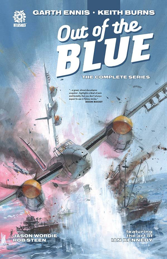 AFTERSHOCK COMICS trade OUT OF THE BLUE COMP TP