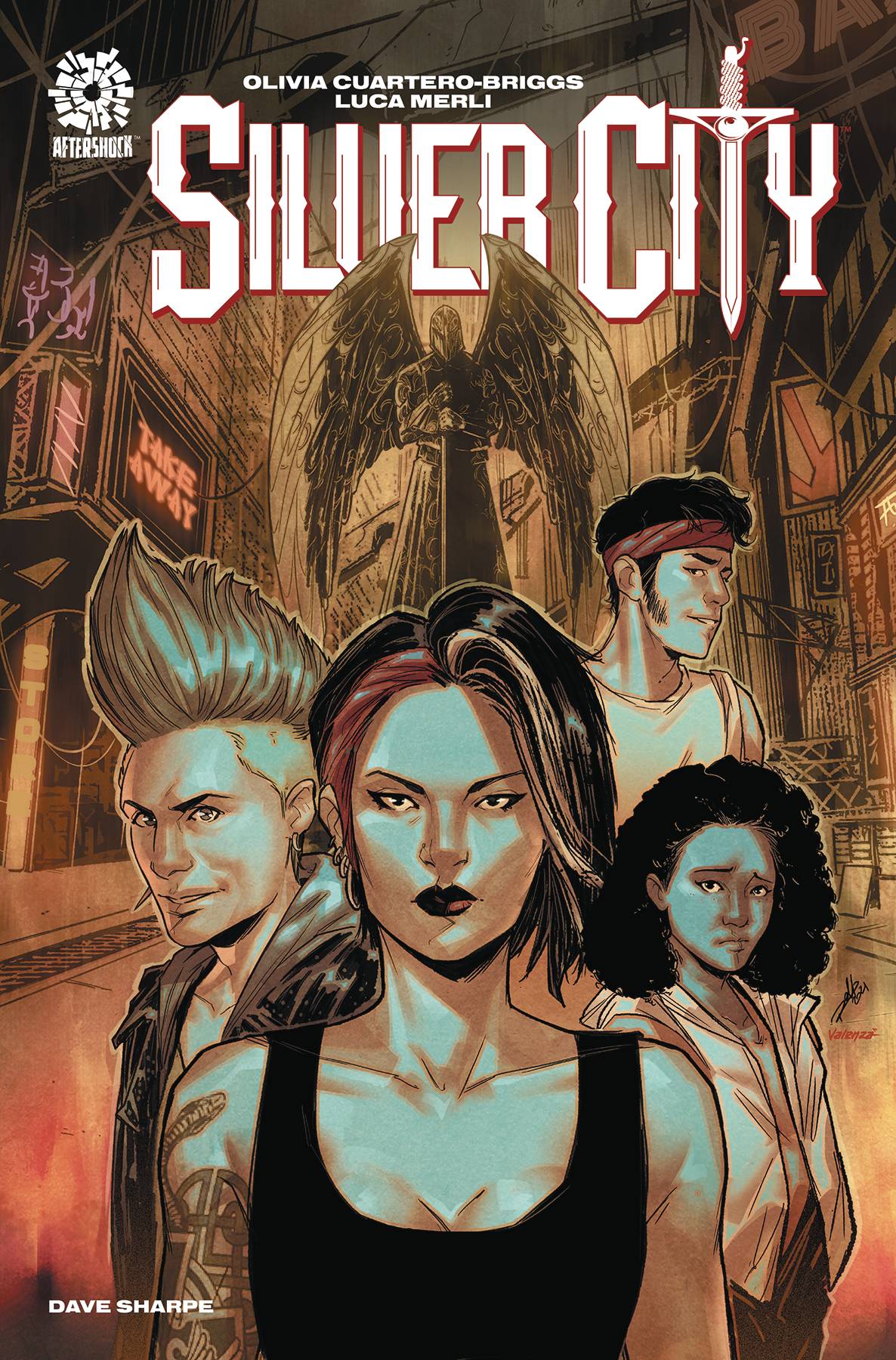 AFTERSHOCK COMICS trade SILVER CITY TP
