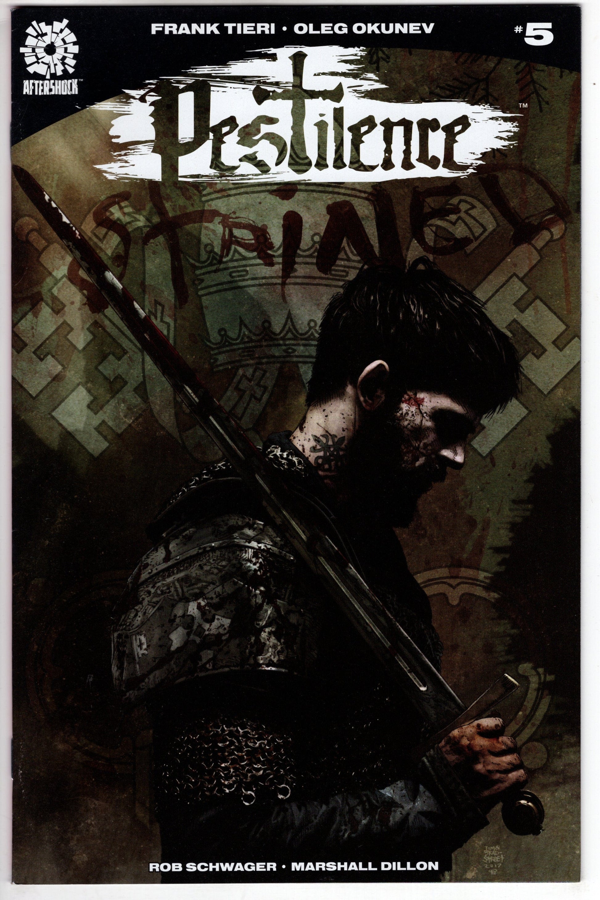 AFTERSHOCK COMICS VF/NM PESTILENCE #5