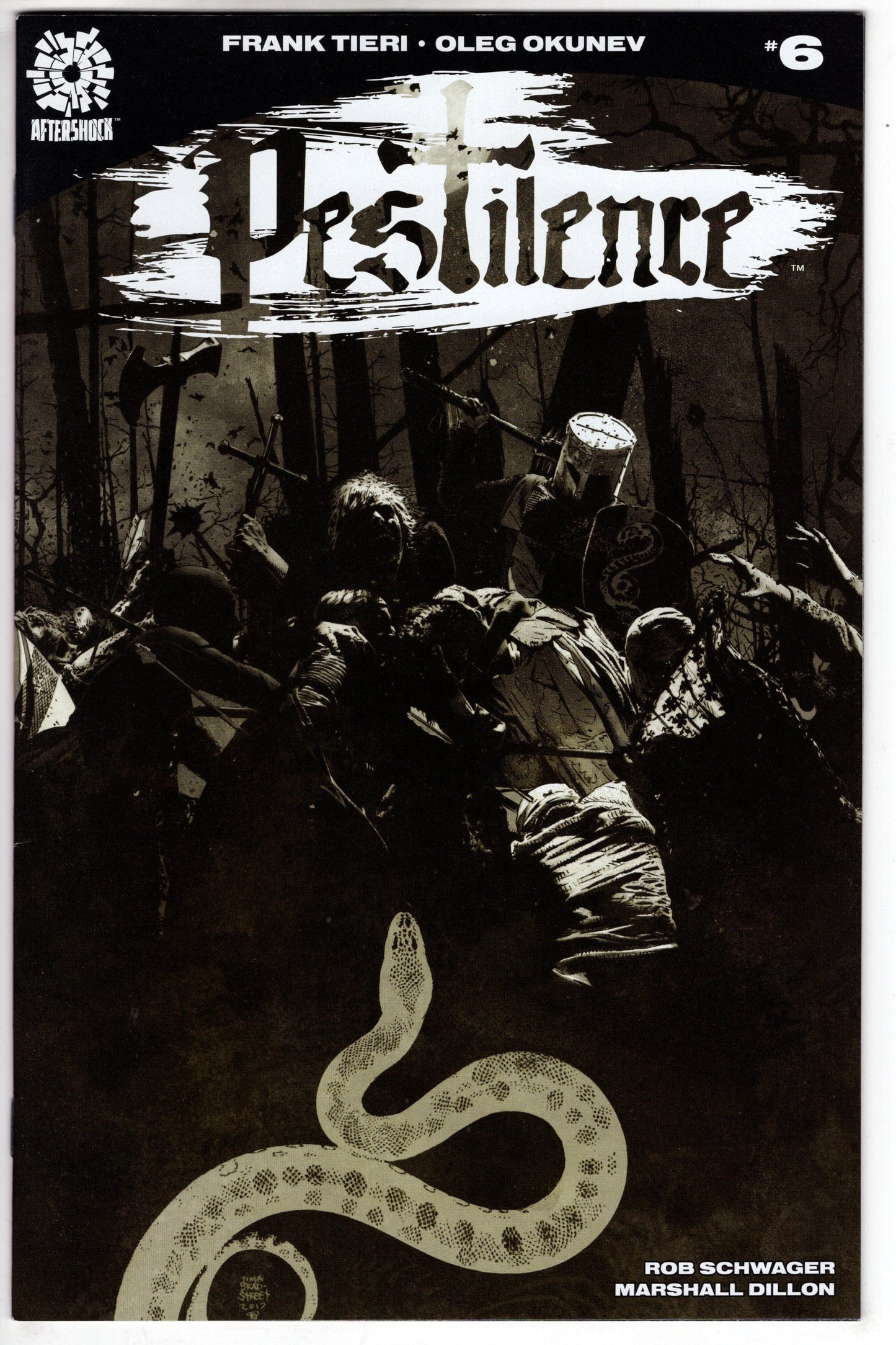 AFTERSHOCK COMICS VF/NM PESTILENCE #6