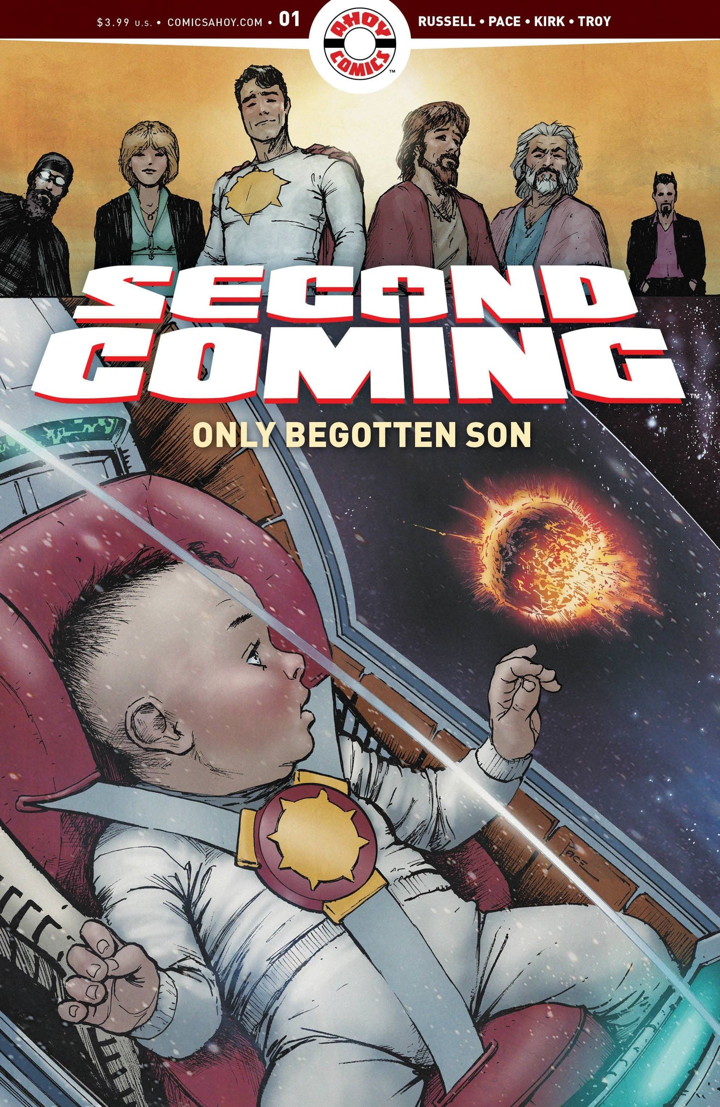 AHOY COMICS COMIC BOOK SECOND COMING ONLY BEGOTTEN SON #1 CVR A PACE