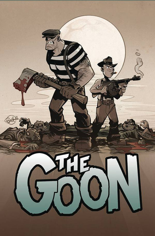 ALBATROSS FUNNYBOOKS COMIC BOOK GOON #8 PARSON CARDSTOCK VAR CVR
