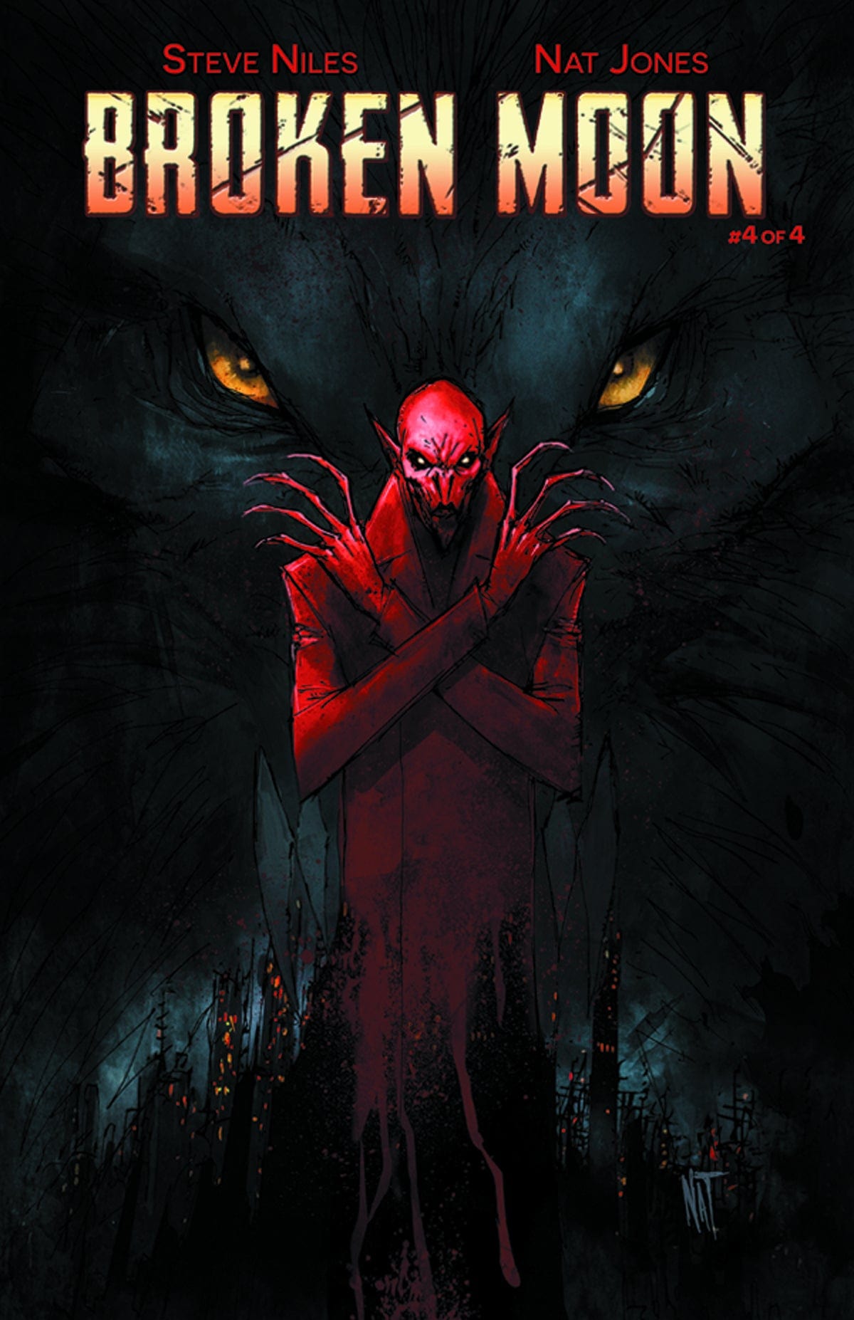 AMERICAN GOTHIC PRESS Comics BROKEN MOON #4 (OF 4) REG CVR JONES