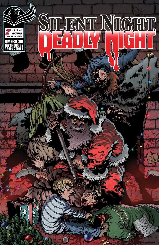 AMERICAN MYTHOLOGY PRODUCTIONS COMIC BOOK Silent Night Deadly Night #2 Main Cover A Martinez (Mature)