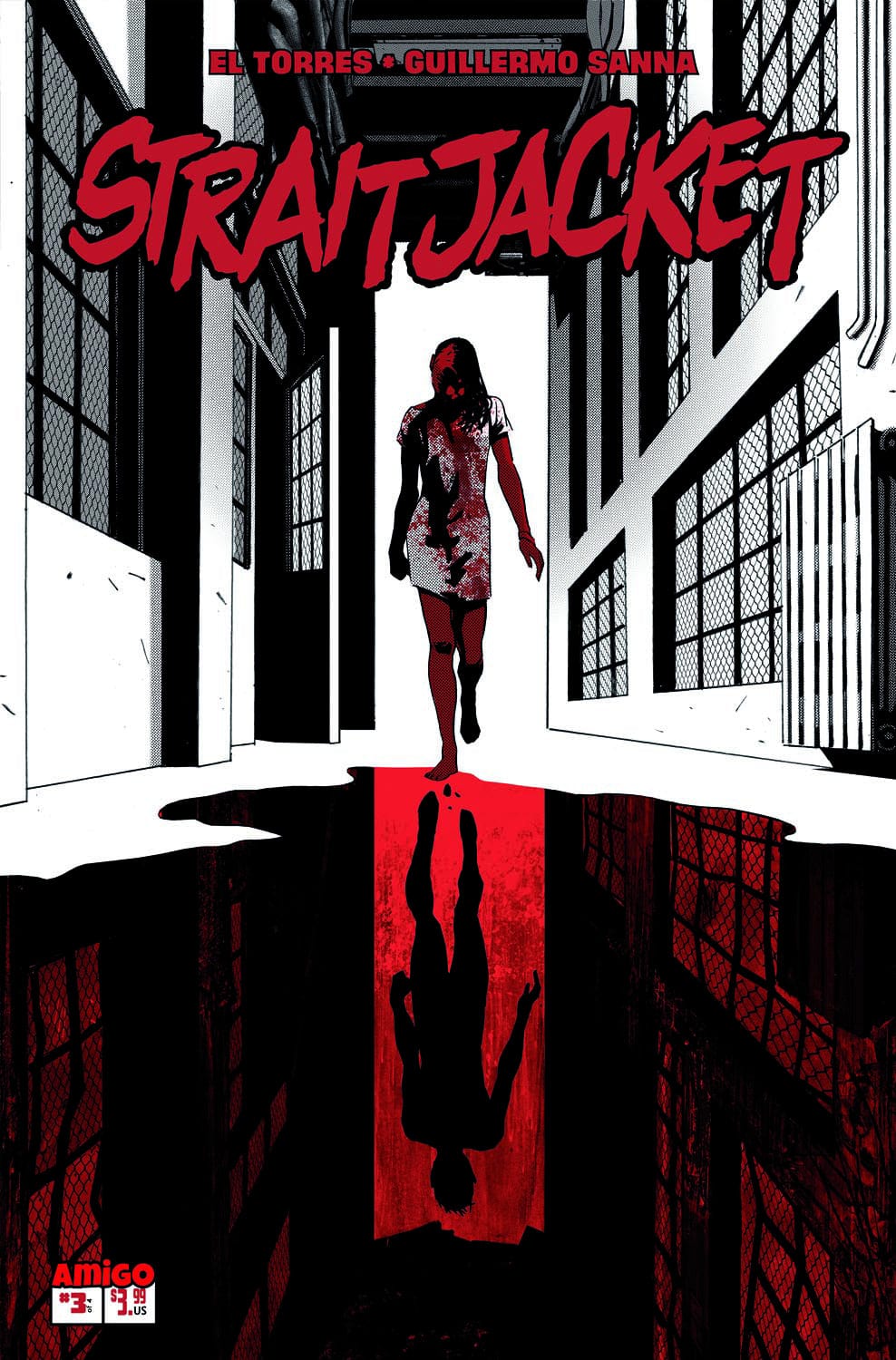 AMIGO COMICS Comics STRAITJACKET #3 (OF 4) (MR) (C: 0-0-1)