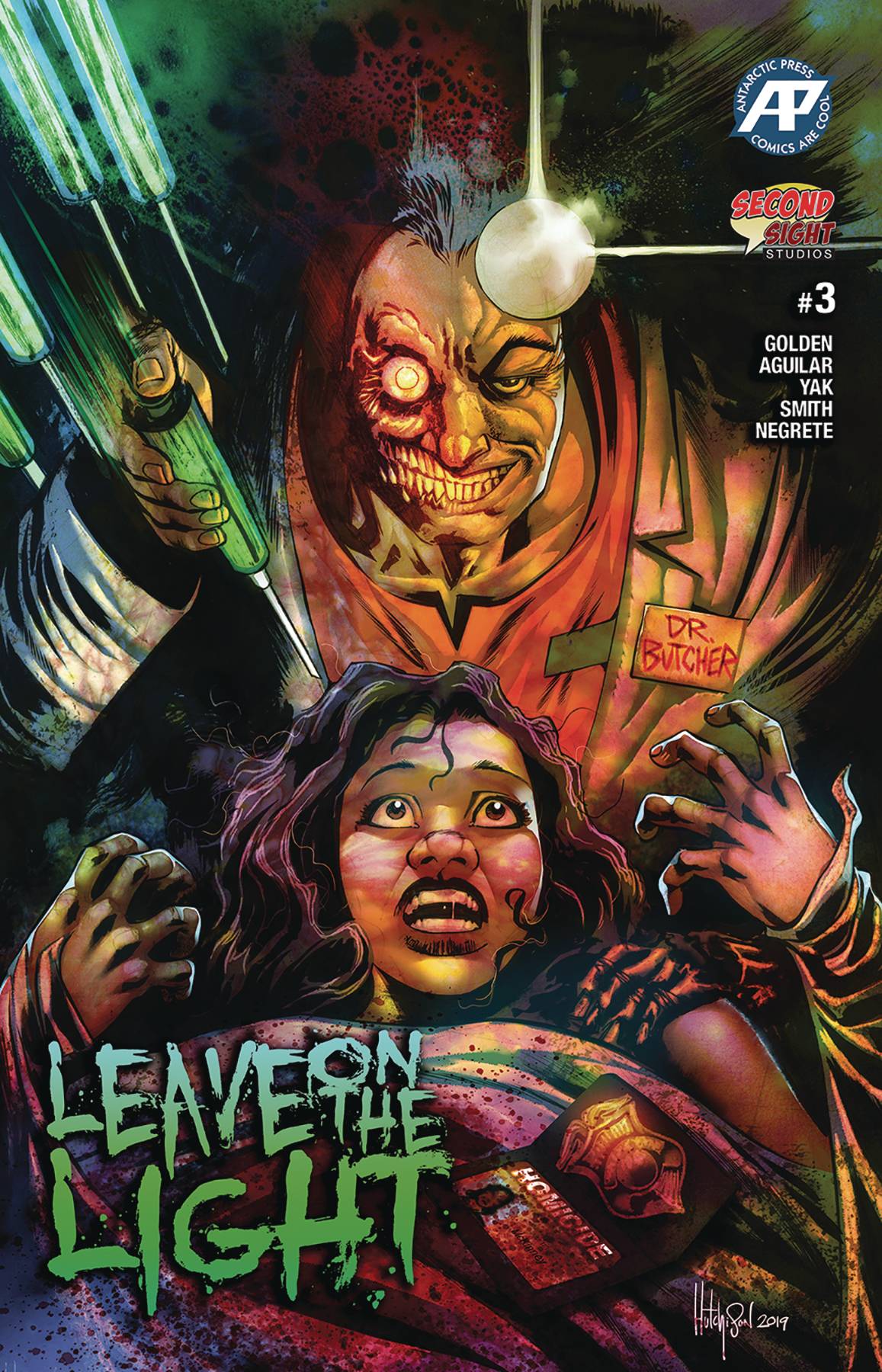 ANTARCTIC PRESS COMIC BOOK LEAVE ON THE LIGHT #3 (OF 3) CVR A