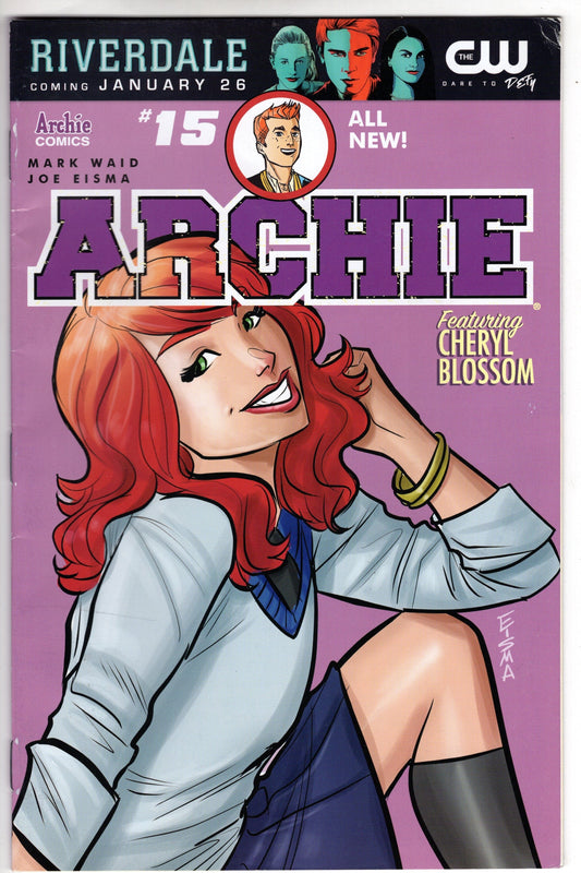 ARCHIE COMIC ARCHIE COMIC PUBLICATIONS VF ARCHIE #15 CVR A REG JOE EISMA