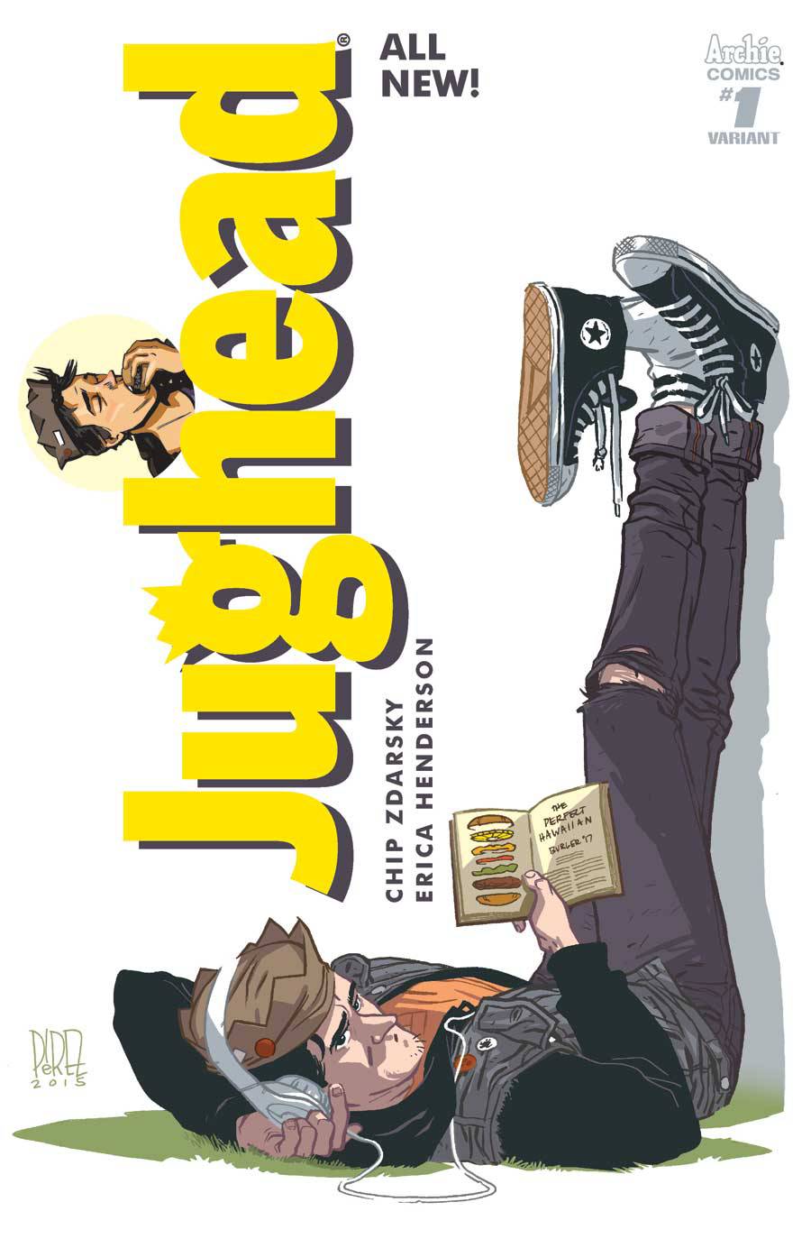ARCHIE COMIC PUBLICATIONS ARCHIE COMIC PUBLICATIONS JUGHEAD #1 PEREZ VAR CVR
