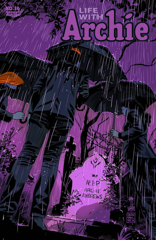 ARCHIE COMIC PUBLICATIONS ARCHIE COMIC PUBLICATIONS LIFE WITH ARCHIE COMIC #36 FRANCESCO FRANCAVILLA CVR