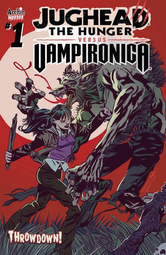 ARCHIE COMIC PUBLICATIONS JUGHEAD HUNGER VS VAMPIRONICA #1 CVR A PAT & TIM KENNEDY (MR