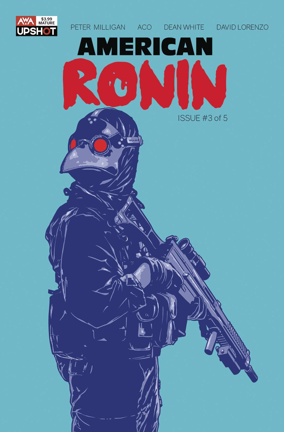ARTISTS WRITERS & ARTISANS INC COMIC BOOK AMERICAN RONIN #3 (OF 5) (MR)