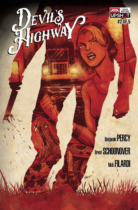 ARTISTS WRITERS & ARTISANS INC COMIC BOOK DEVILS HIGHWAY #2 (MR)