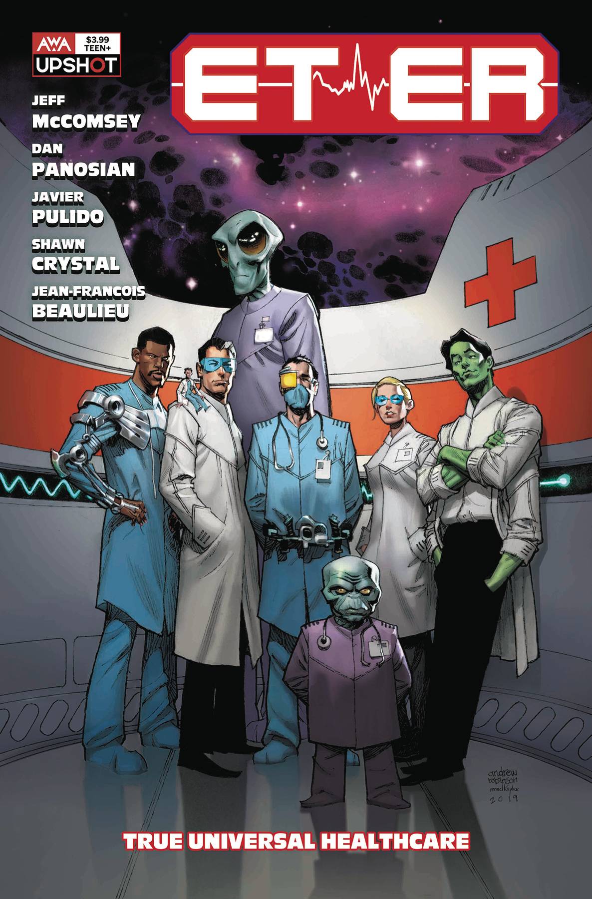 ARTISTS WRITERS & ARTISANS INC COMIC BOOK ET-ER ONESHOT #1 CVR A ROBINSON