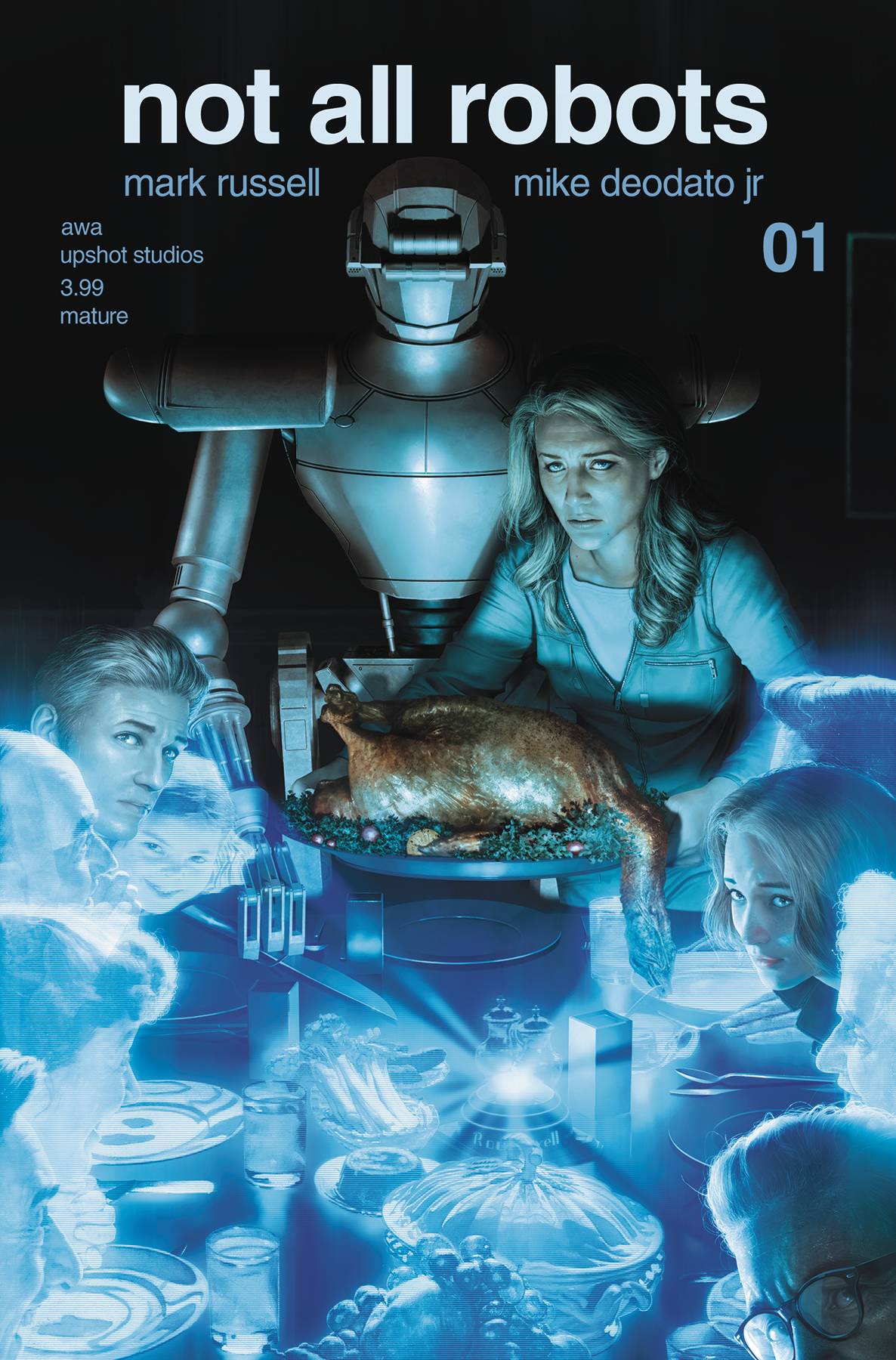 ARTISTS WRITERS & ARTISANS INC COMIC BOOK NOT ALL ROBOTS #1 CVR A RAHZZAH (MR)